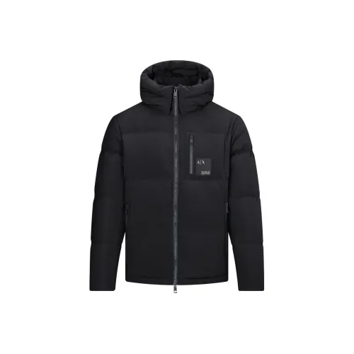ARMANI EXCHANGEAE FW22 Пуховик Мужской Черный