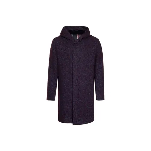 LIU·JO UOMO Мужское пальто синего и красного цвета