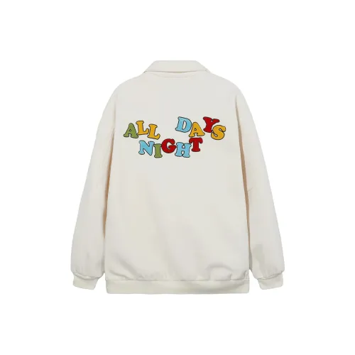 ALL NIGHT DAYS Унисекс Бейсбольные Джерси