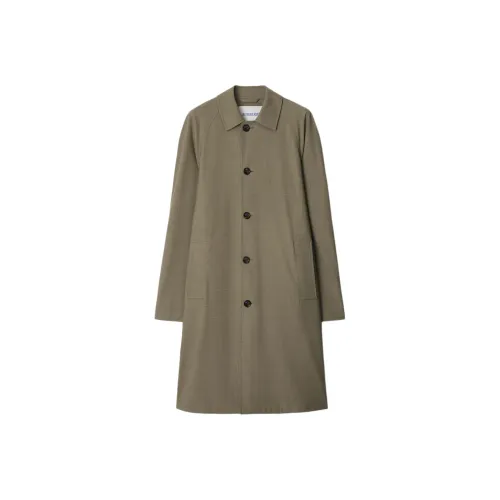 Burberry Мужское пальто рыжевато-коричневого цвета