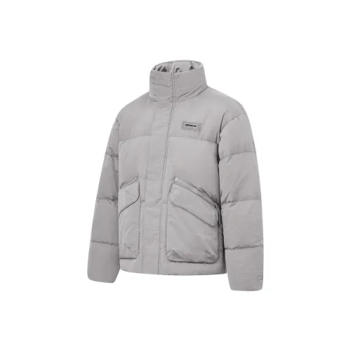 Подкладка Fondue Down Series пуховик унисекс Jiang каменный серый