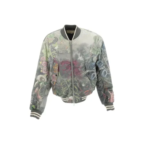 DRIES VAN NOTEN Зеленый Мужской Куртки