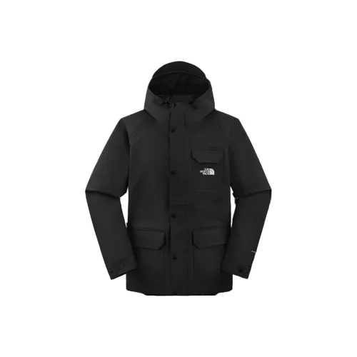 THE NORTH FACE Urban Exploration Водонепроницаемый Ветрозащитный и Дышащий Ветровка Мужской Космический Черный