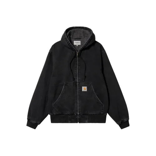 Carhartt WIP FW23 Tannin Series Stone Wash Черные Мужские Куртки