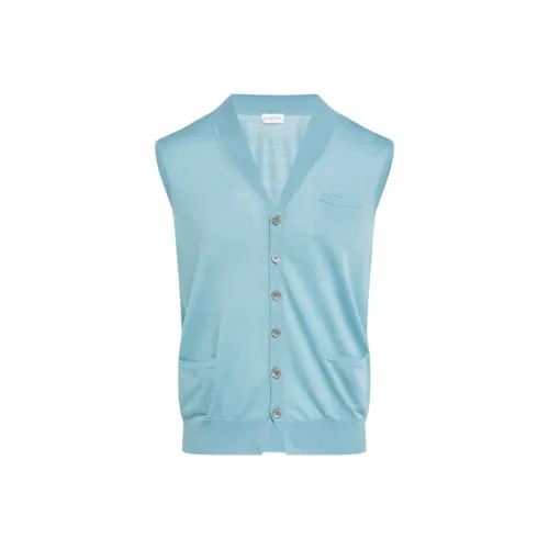 BALLANTYNE Blue Men's Gilets BALLANTYNE Синий Мужские Жилеты