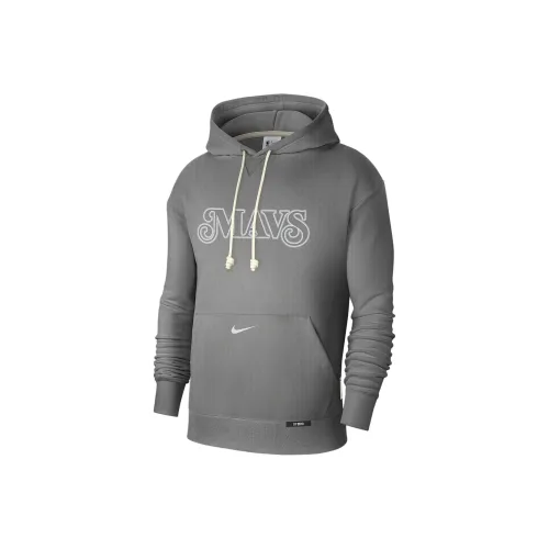 Nike x NBA Dallas Mavericks Dri-FIT FW24 Толстовка Мужской Темно-стальной Серый
