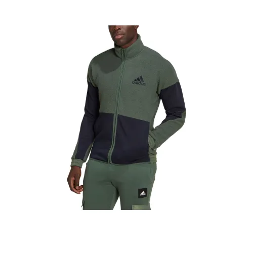 Adidas COLORBLOCK Куртки и Пальто Мужской Oxidized Green Ink