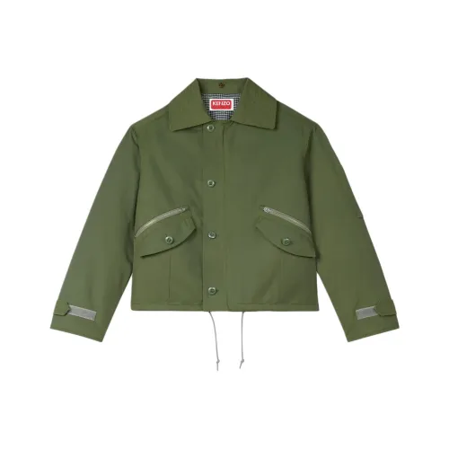 KENZO SS24 Куртки и Пальто Мужской Зеленый