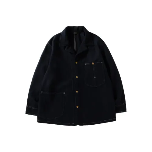 Lee NEXUSVII Collaboration Темно-синий Унисекс Куртки