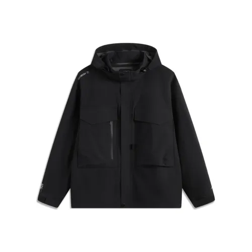 Лайнер Водонепроницаемый и Ветрозащитный Ветровка Унисекс Черный