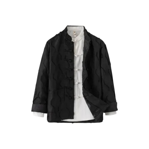 XUANSHENG Куртки и Пальто Мужской Черный