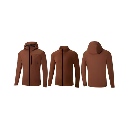 361° Водостойкая ветровка унисекс кофейный SHOP коричневый