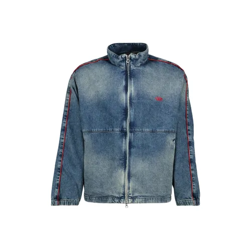 DIESEL SS25 Denim Jacket Men's Blue