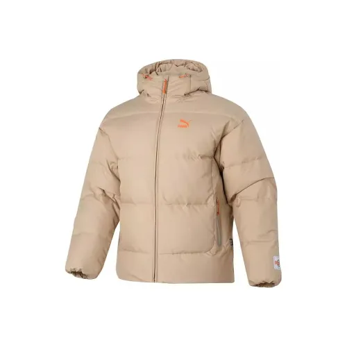 PUMA Printed Sports Коричневый Мужской Пуховик