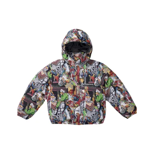 Supreme x BLESS Supreme FW23 WEEK12 Series Коллаборация FW23 WEEK12 TAPESTRY Пуховик Унисекс Многоцветный