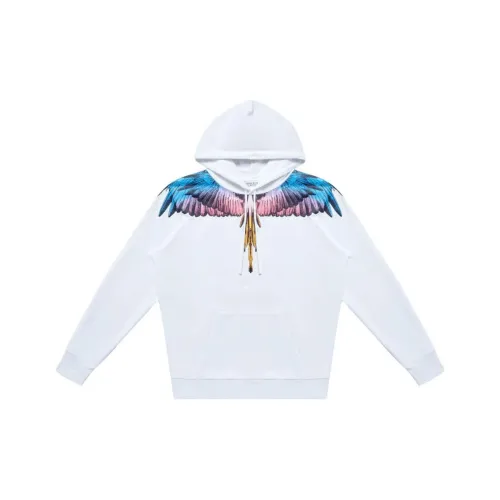 Marcelo Burlon COUNTY OF MILAN SS25 Толстовка Мужской Белый многоцветный