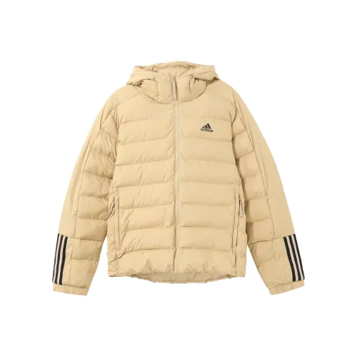 Adidas Хлопковый пуховик Мужской Хаки