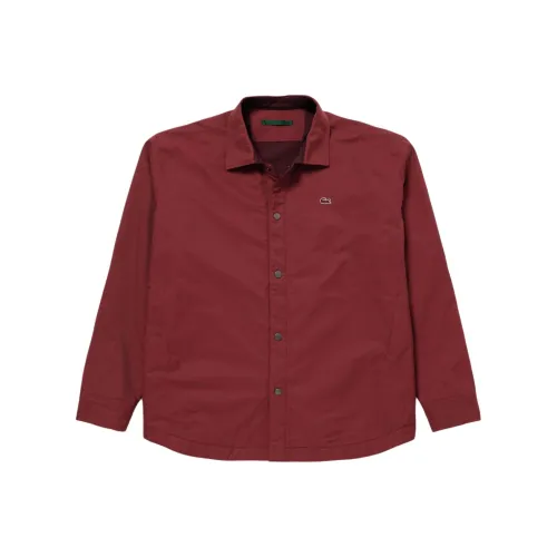 LACOSTE Куртки и Пальто Мужской Красный