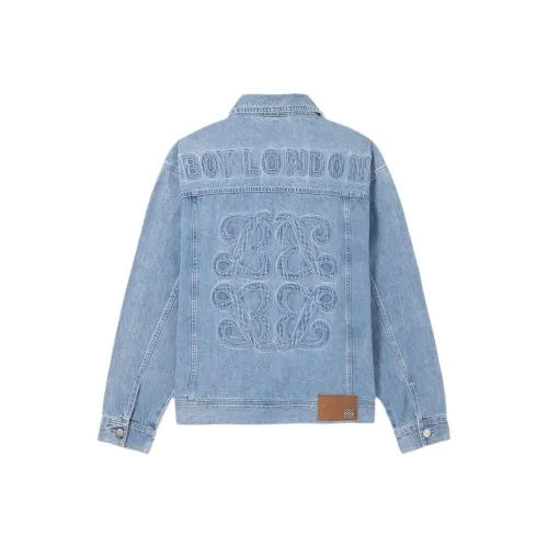 BOY LONDON Синие Унисекс Джинсовые куртки
