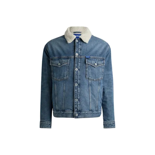 Hugo Boss FW24 Denim Jacket Men's Blue