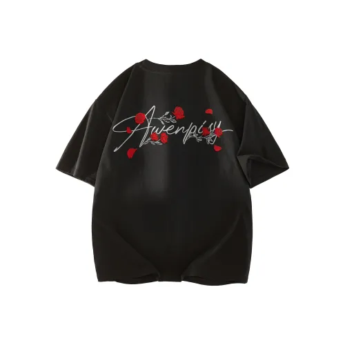 PISYPOX Короткий рукав T-рубашки унисекс