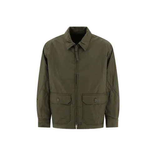 Куртки и пальто для мужчин зеленые совместный проект Engineered Garments