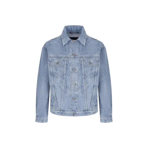 Hugo Boss Denim Jacket Men's Light Blue