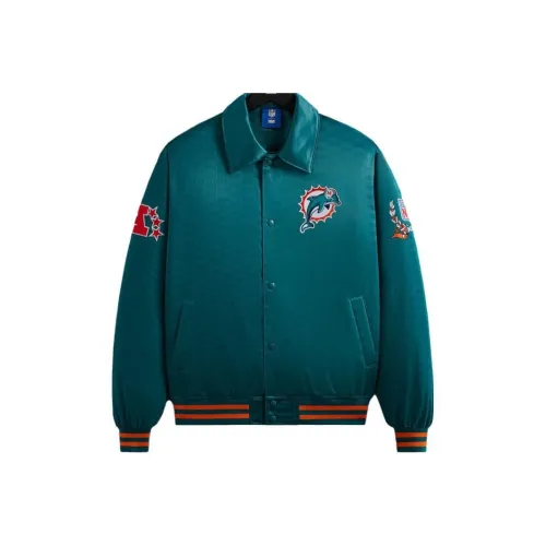 Kith X NFL FW23 Co Branded SERIES Зеленая унисекс куртка