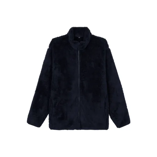 UNIQLO Темно-синие мужские куртки