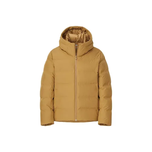 UNIQLO Пуховик Мужской Светло-Желтый