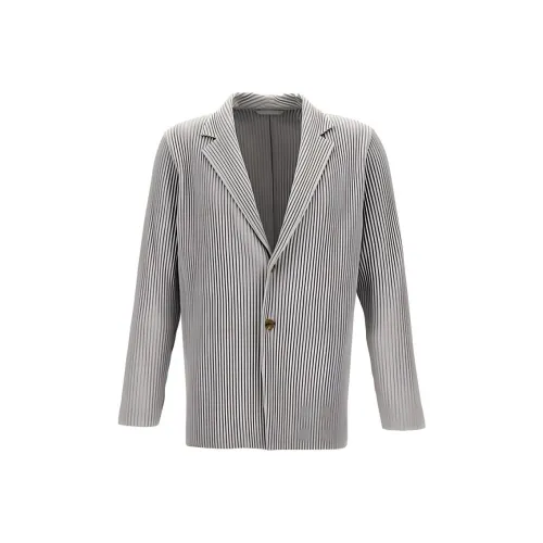Homme Plissé Issey Miyake Бизнес-костюм мужской серый