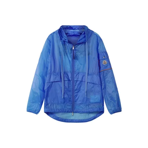 Moncler SS22 Одежда с защитой от солнца Мужской Синий