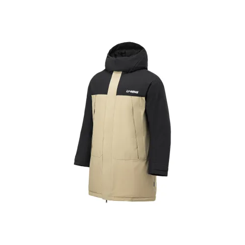 LINING Fondue Down Series Пуховик Мужской Аутентичный Хаки Черный