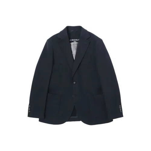 Circolo 1901 Бизнес-костюм Мужской Светло-синий Night