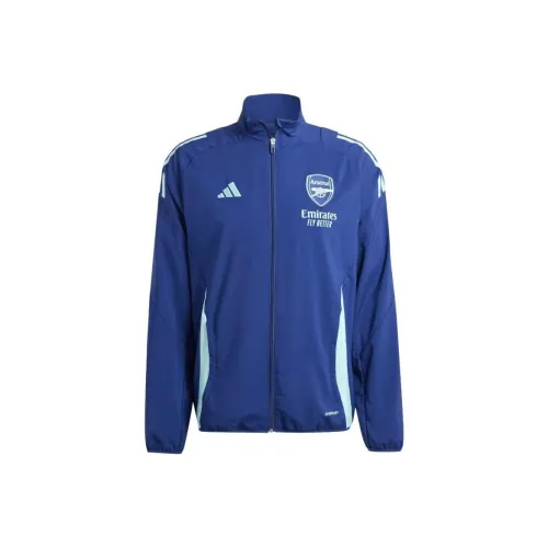 Adidas Arsenal SS24 Куртки и Пальто Мужской Полуночный Синий