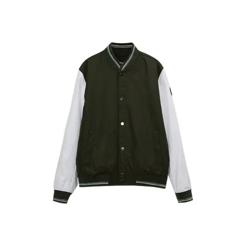 MICHAEL KORS Зеленый/Белый Мужской Бейсбольная Джерси