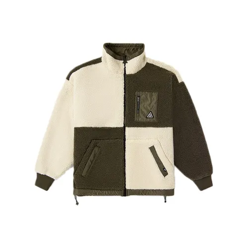 VANS Армейский зеленый Унисекс Бархатные куртки