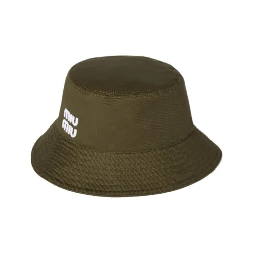 MIU MIU Вязаные соломенные шляпы Унисекс Разноцветные