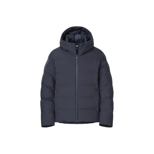 UNIQLO Пуховик Мужской Темно-Синий