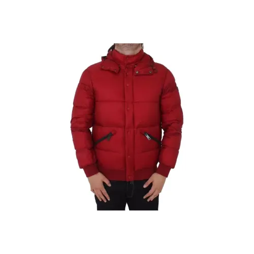 ARMANI JEANS Красный Мужской Пуховик