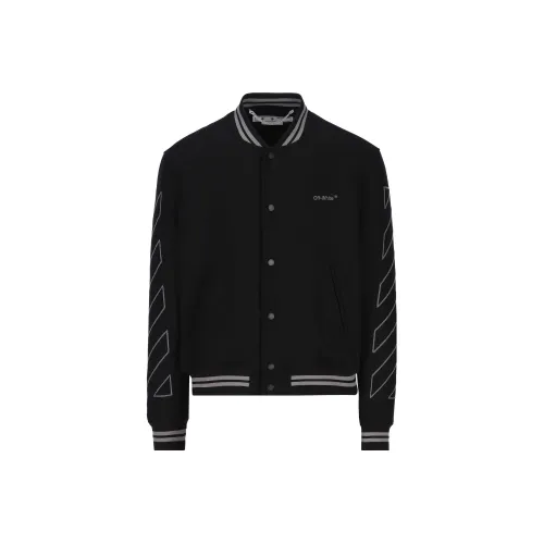 Off Белый FW22 Черный Мужской Бейсбольная Джерси