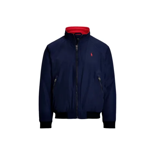 Polo Ralph Lauren Хлопковый пуховик Мужской Navy Blue