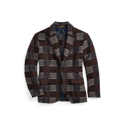 Double RL FW24 Куртки и Пальто Мужской Красный Коричневый