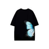 Чёрный, бабочка, крылья