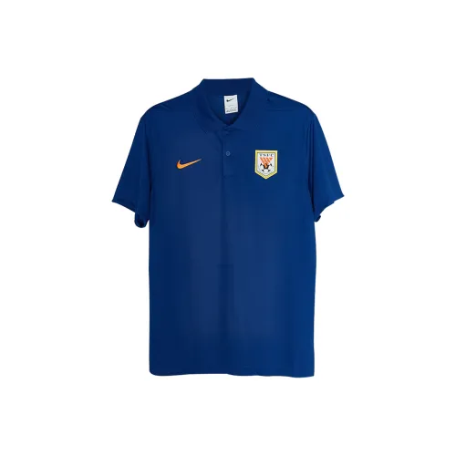 Nike Dri Fit SS25 Поло Мужское Темно-синий