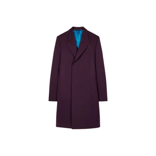 Paul Smith FW24 Пальто Мужское Фиолетовое