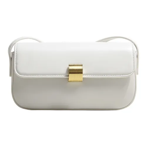 LOSEA ПУ (полиуретан) Сумка через плечо Маленькая Женская Кремово-белая Черная