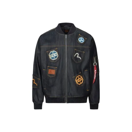 EVISU Denim Jacket Men's Denim Blue