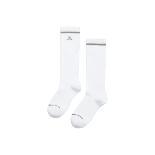 LI NING 1990 X Clove Колено Высокие Носки Женские 1 Пачка Стандартный Белый