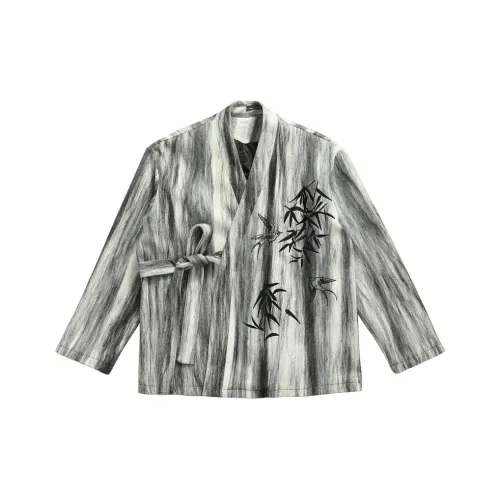 PANGXIAOCHEN Серый Мужской Пальто